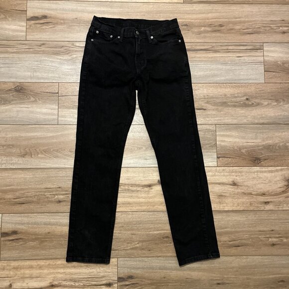 Men's Levis 541 Athletic Taper Fit Denim Jeans SZ 30x32 Black Stretch Modern - Picture 1 of 13